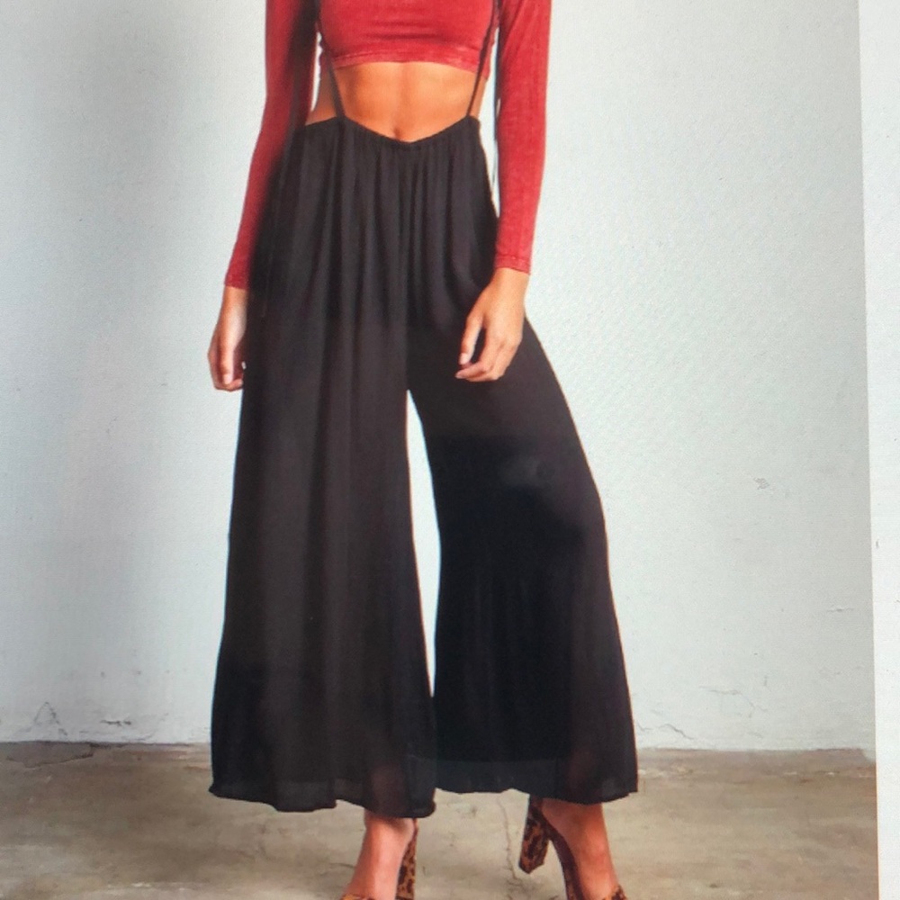 Suspender jumpsuit